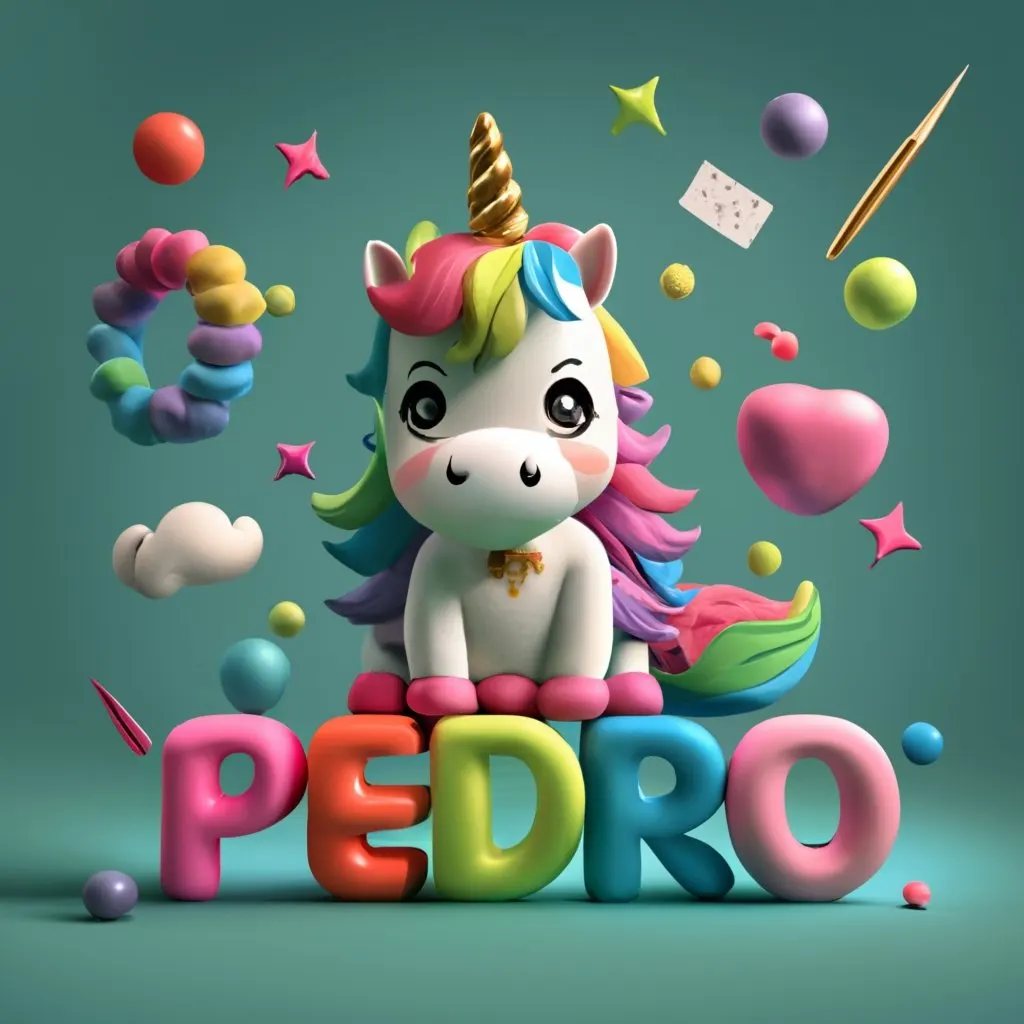 Ideogram AI nombre personalizado pedro