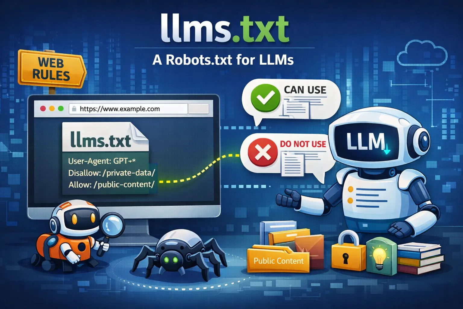 Archivo llms.txt para modelos de lenguaje