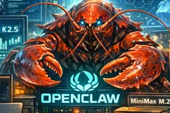 Ilustración de un centro de comando local de IA con agentes autónomos ejecutándose sin conexión a la nube